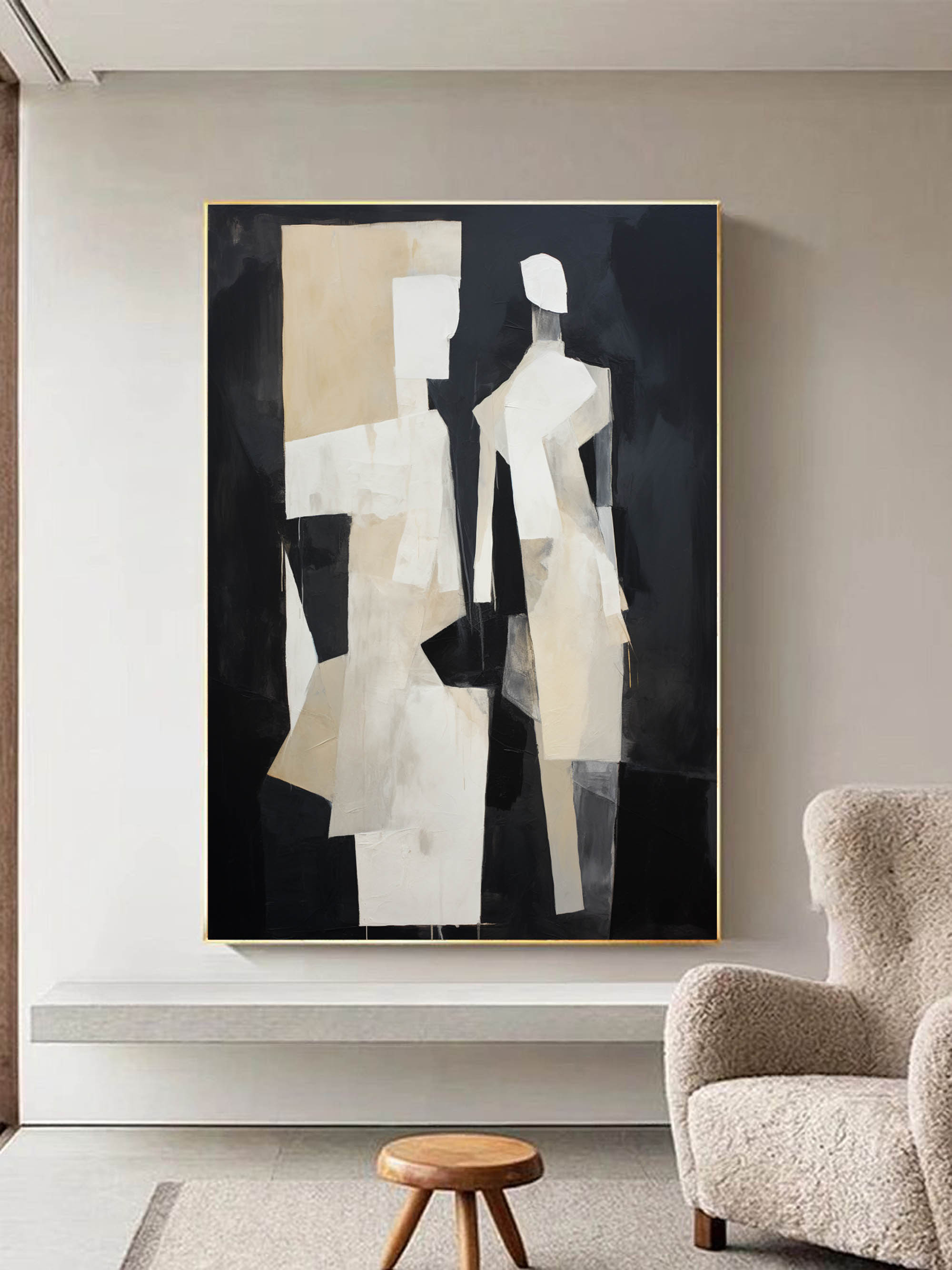 Contemporary Minimalist Art MA027 - Neutralighting