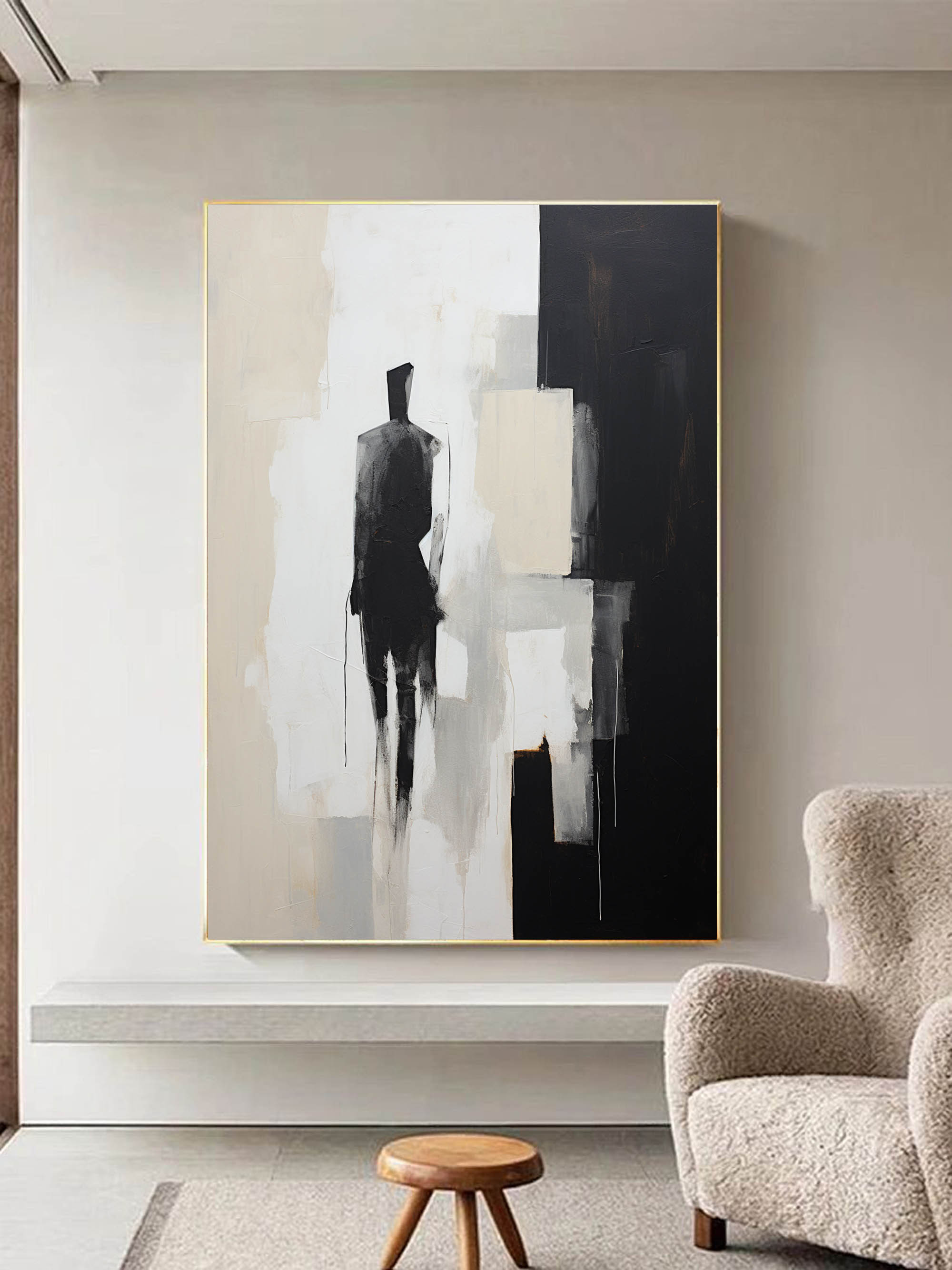 Contemporary Minimalist Art MA023 - Neutralighting