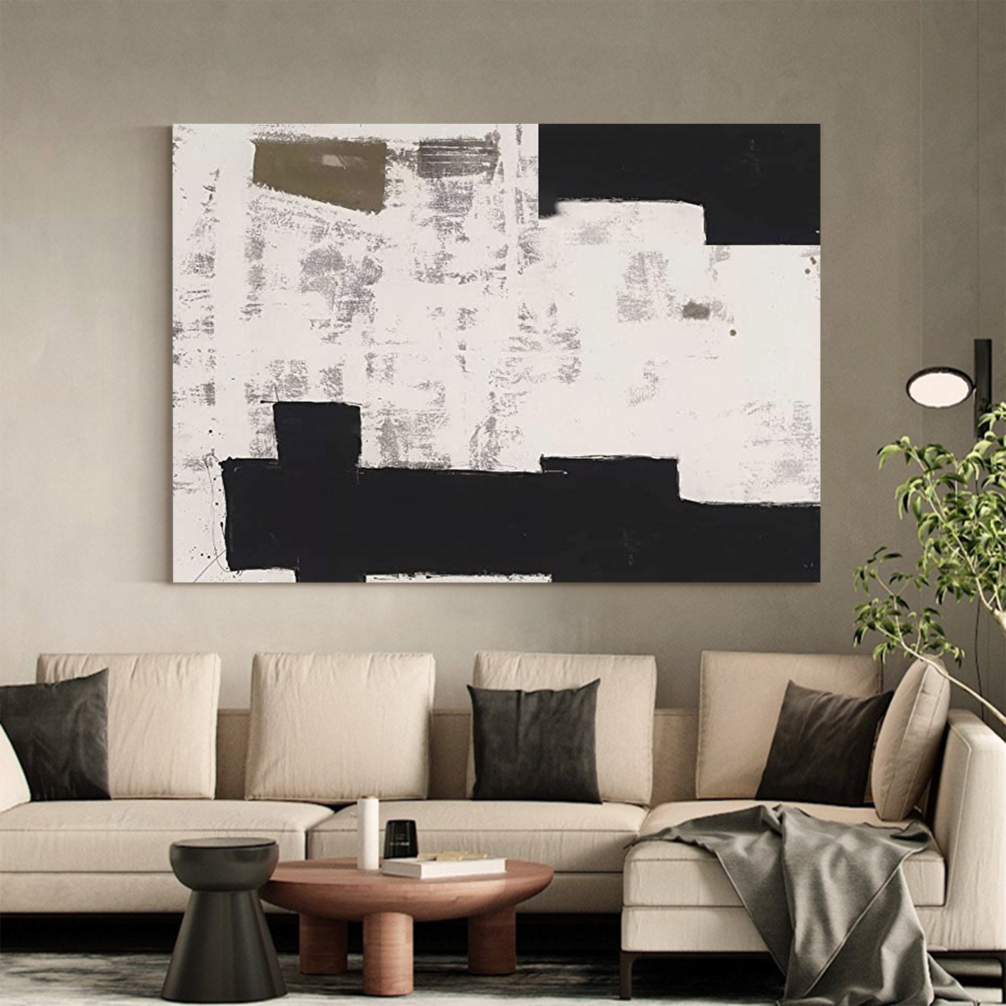 Wabi-sabi Minimalist Painting ABAH98 - Neutralighting