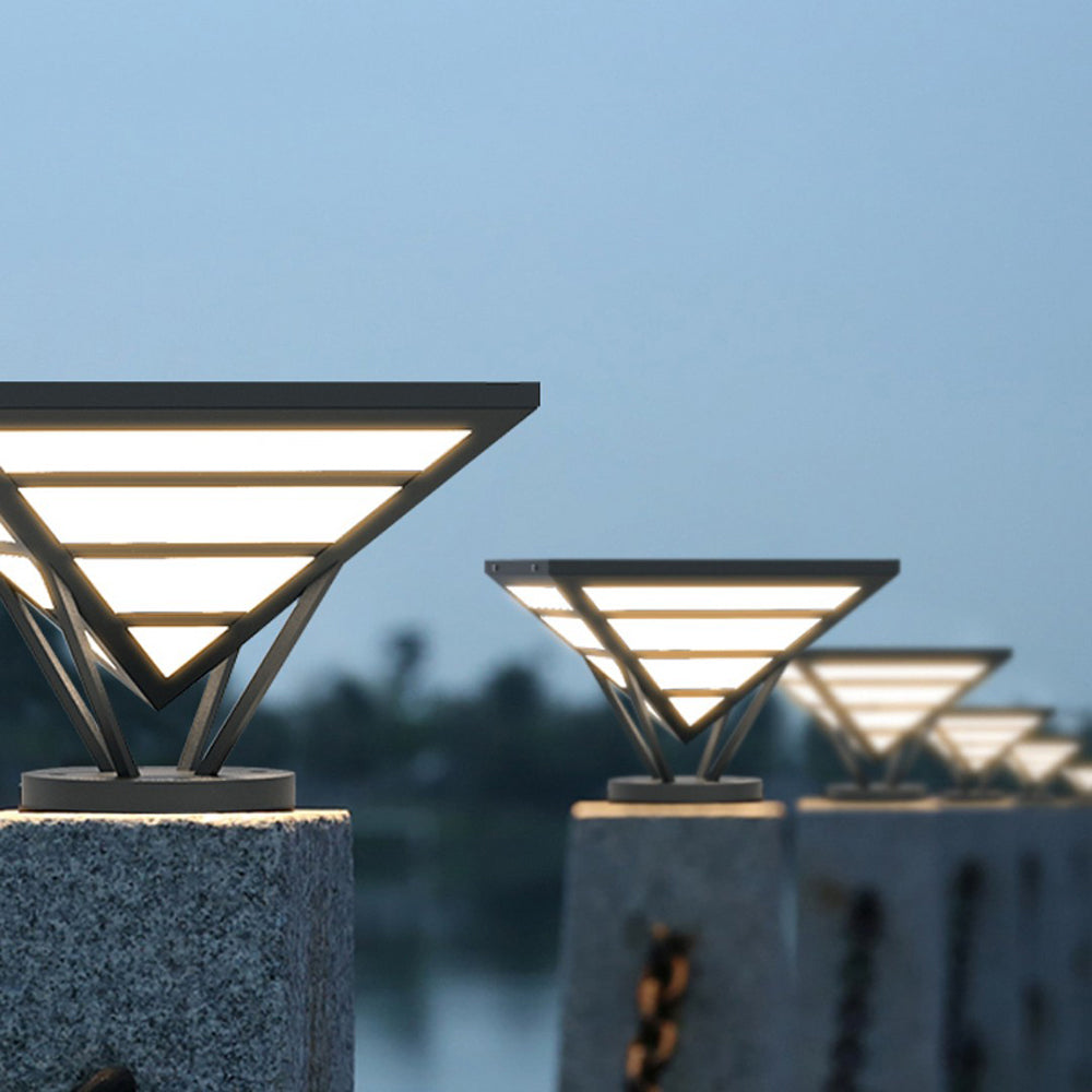 Ray Modern Diamond Metal Outdoor Landscape Pathway Light - Neutralighting