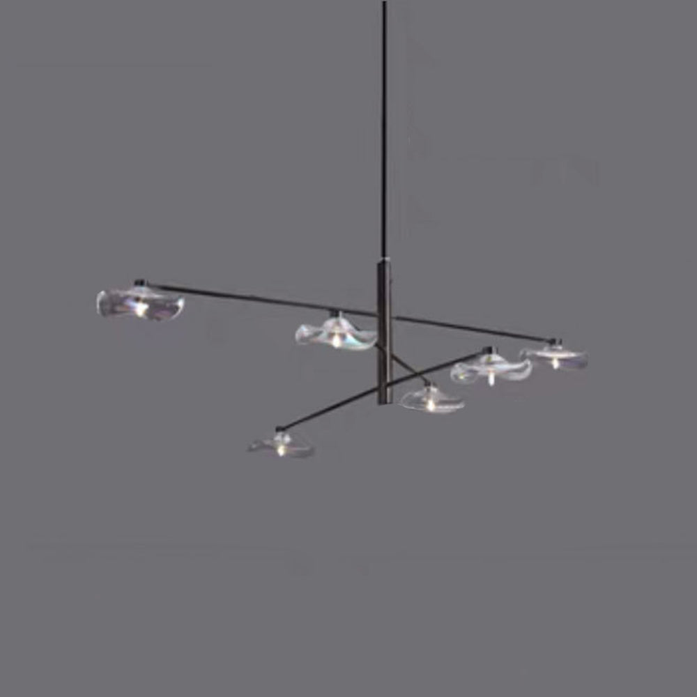 Arisha Modern Branch Metal Pendant Light, Clear/Multicolor - Neutralighting