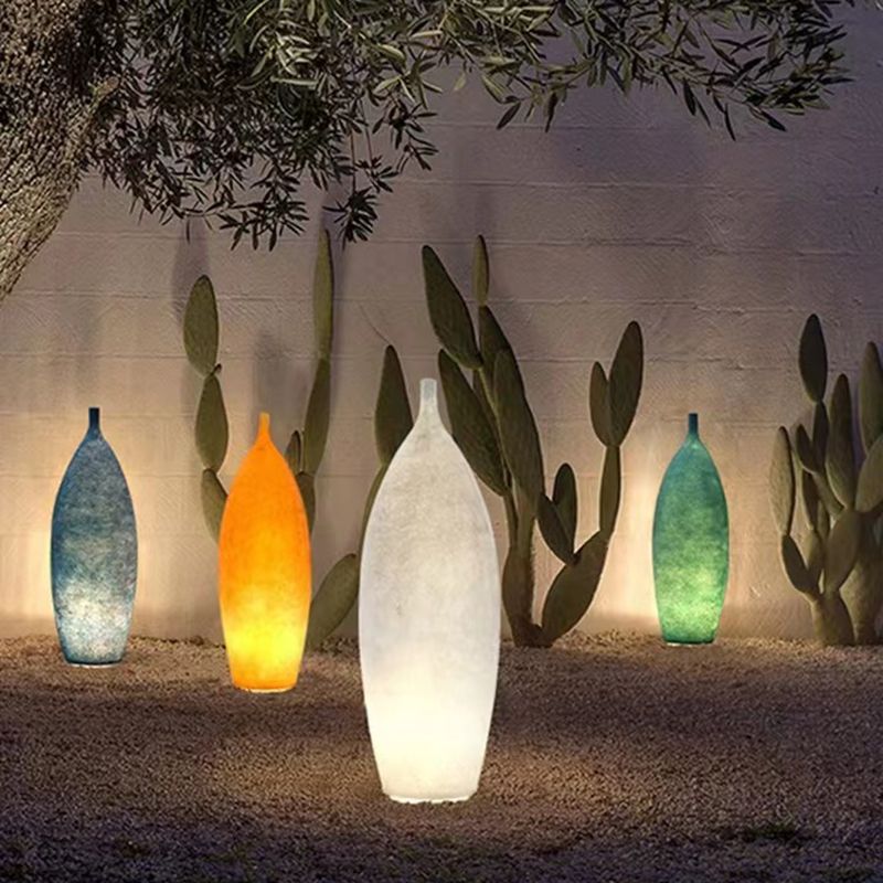 Byers Creative Bottle Resin Floor Lamp, Multi Colors, Hotel - Neutralighting