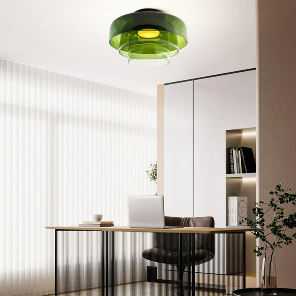 Aria Modern Simple Creative Glass Flush Mount Ceiling Light - Neutralighting