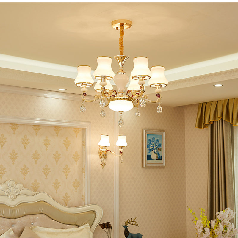 Alessio Retro Pendant Light Metal Glass Living Room Dining Room - Neutralighting