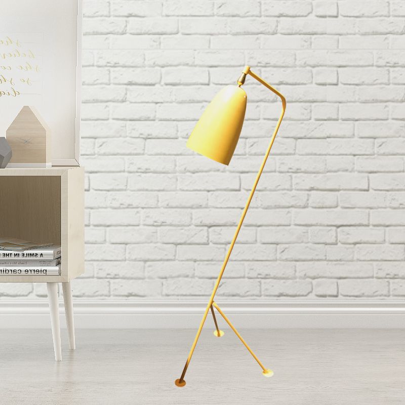 Morandi Modern Metal Cup Black Floor Lamp, Multi Colors - Neutralighting