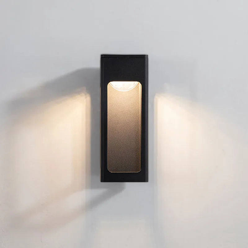 Solith Modern Waterproof Minimalist Geometric Outdoor Wall Light - Neutralighting