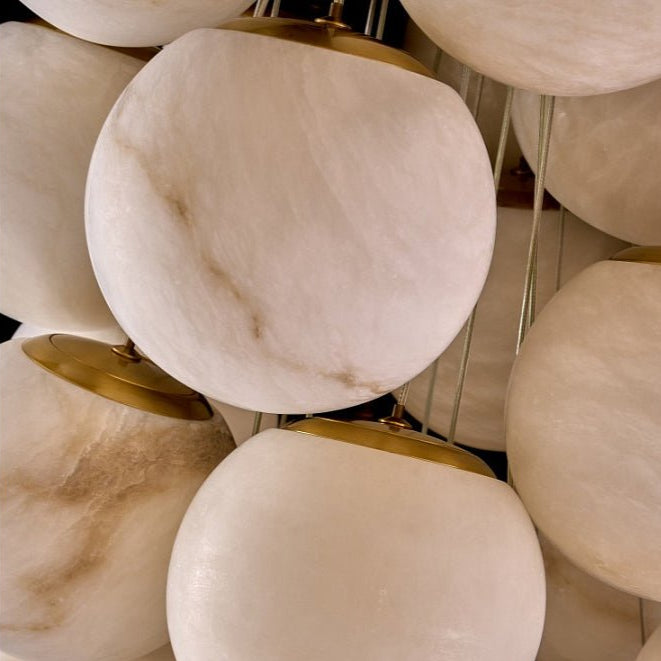 Grapha Alabaster Pendant Light Chandelier - Neutralighting