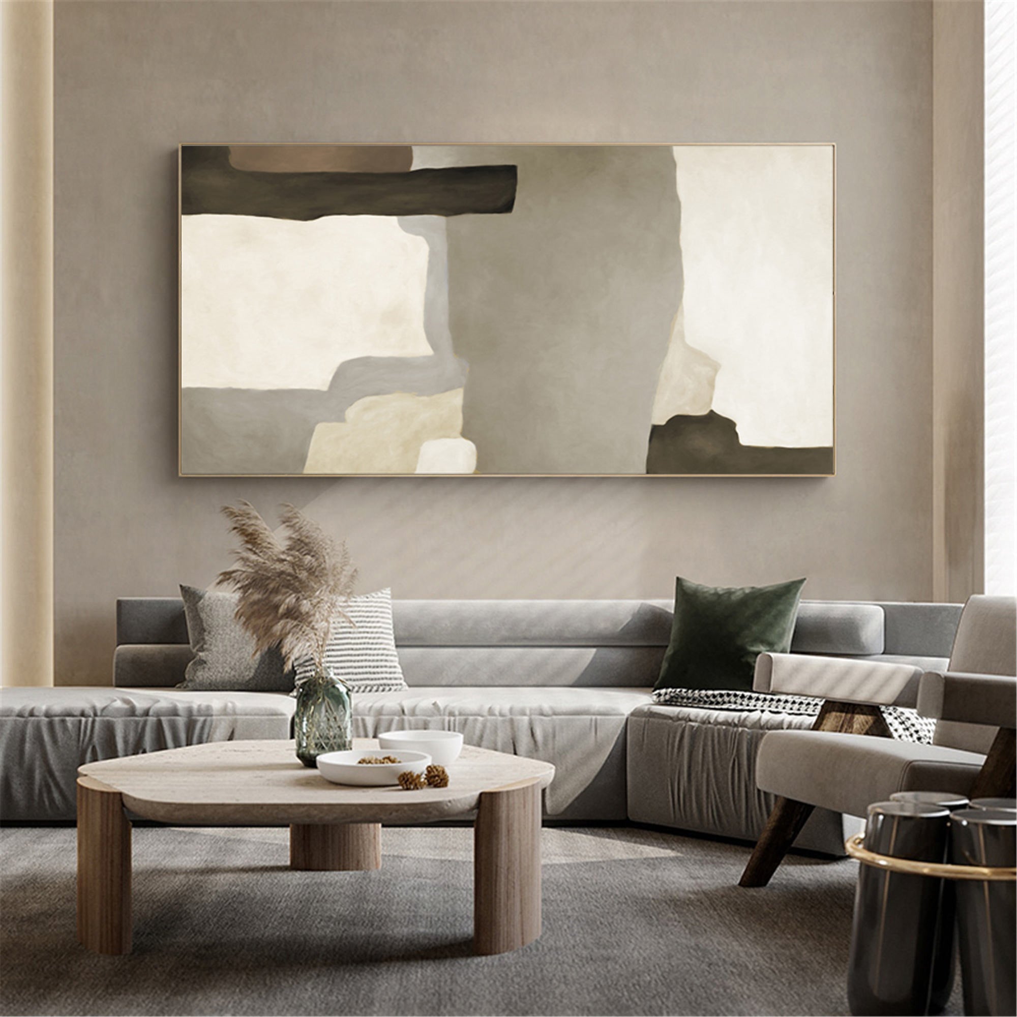 Luxury Abstract Painting ABAP13 - Neutralighting