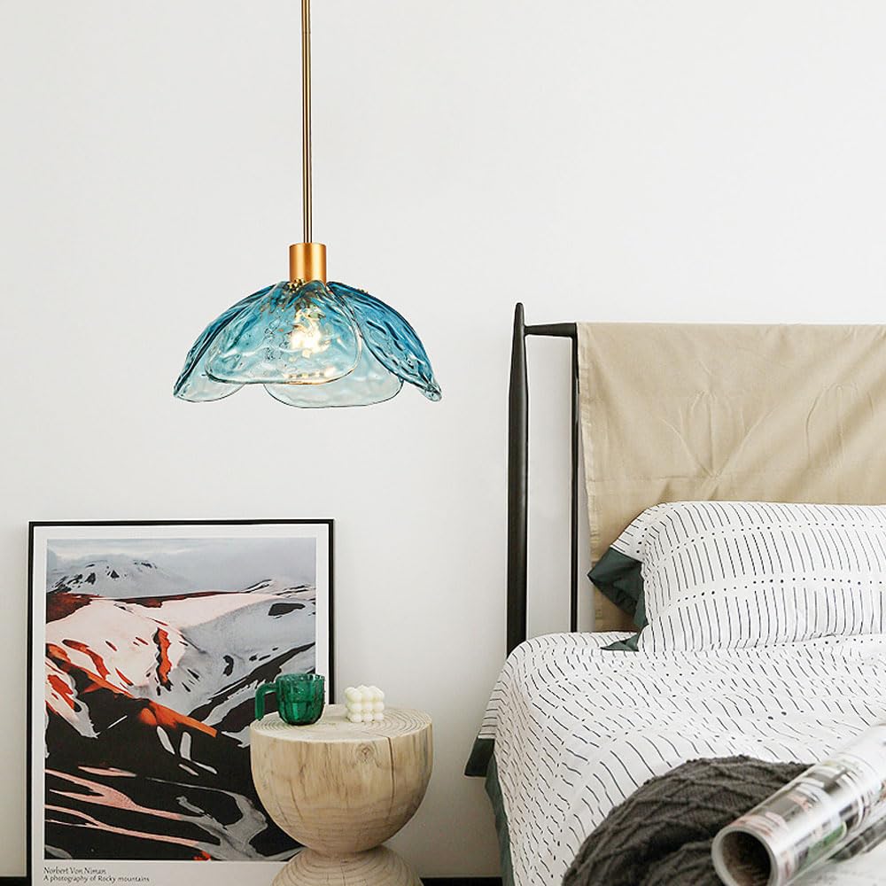 Valentina Modern Pendant Light Metal/Glass Bedroom/Living Room - Neutralighting