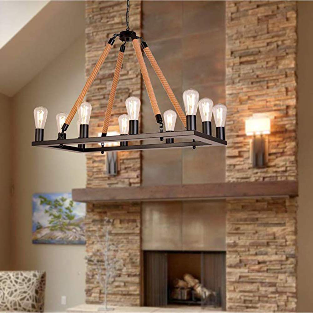 Epoch Design LED Vintage Industrial Pendant Light Metal Restaurant Bar - Neutralighting
