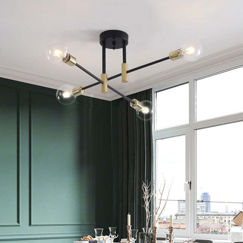 Lindsy Retro Satellite Shape Ceiling Light - Neutralighting