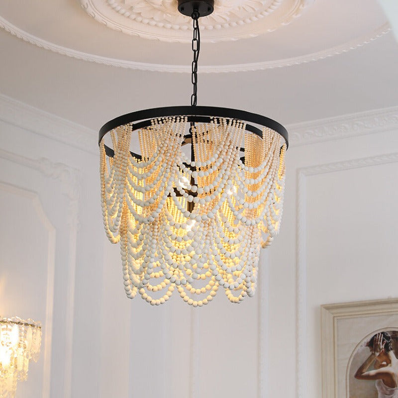 Muto Boho LED Pendant Light /Chandeliers Wood/Metal - Neutralighting