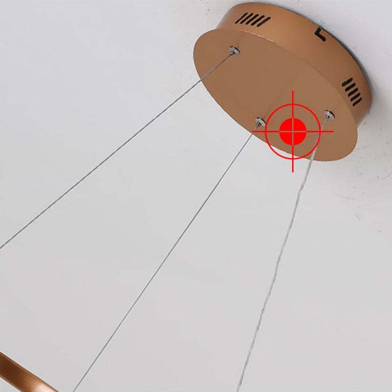 Clyra Modern Irregular Flower Pendant Light, 3 Colors - Neutralighting