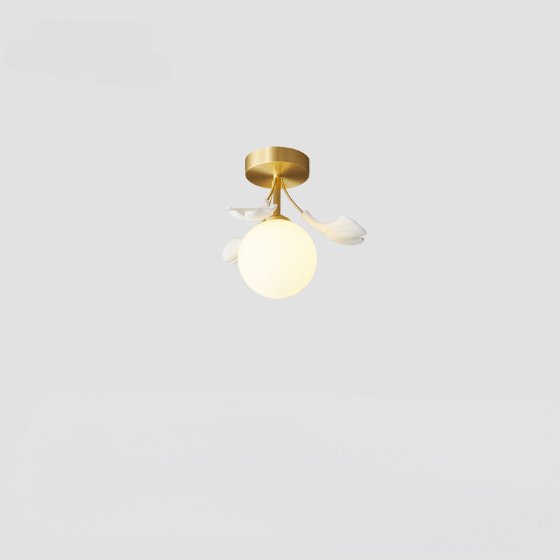 Olivia Luxury Minimalist Chandelier Creative Leaf Glass Living Room - Neutralighting
