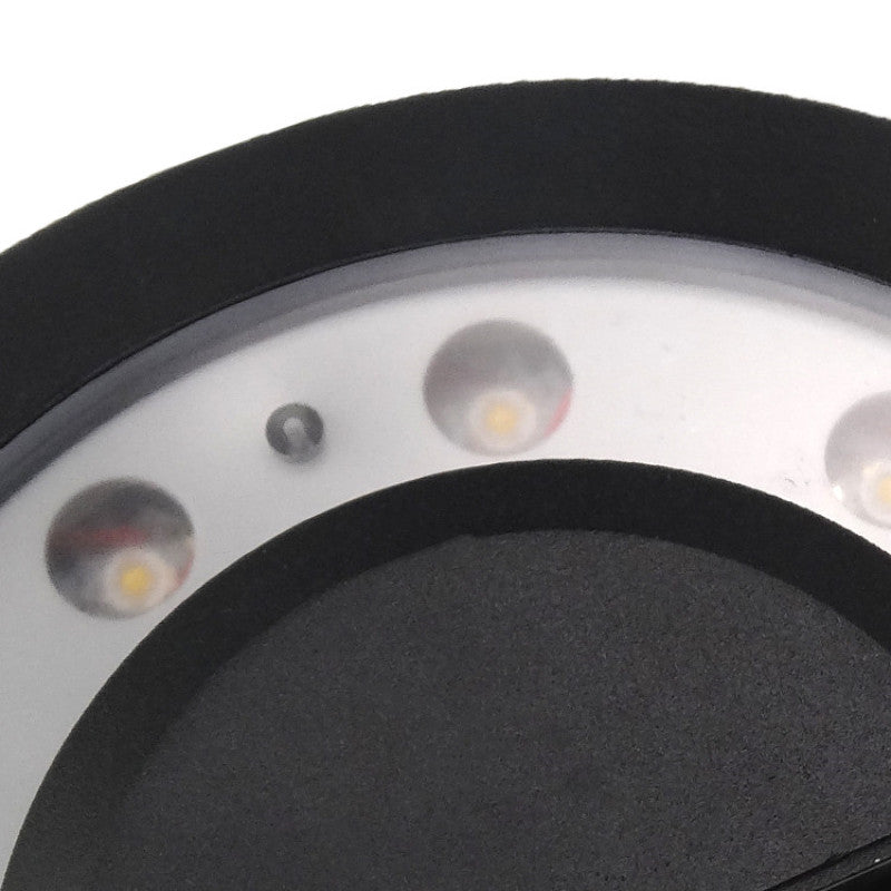Ray Wall Lamp Flying Saucer, Metal LED, Black, Outdoor - Neutralighting