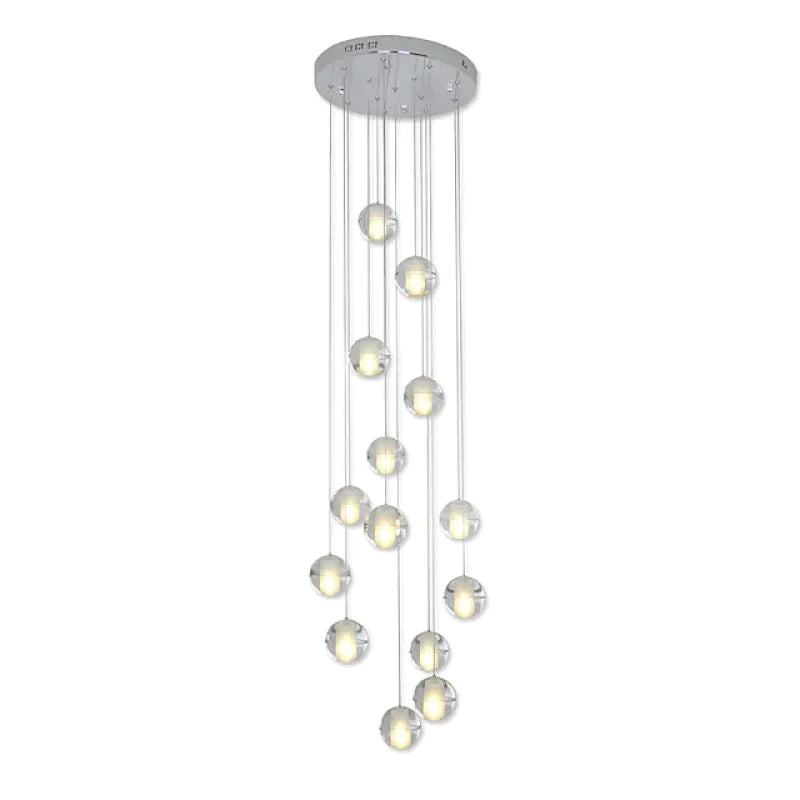 Valentina Modern Multi Clean Globe Pendant Light, Foyer - Neutralighting