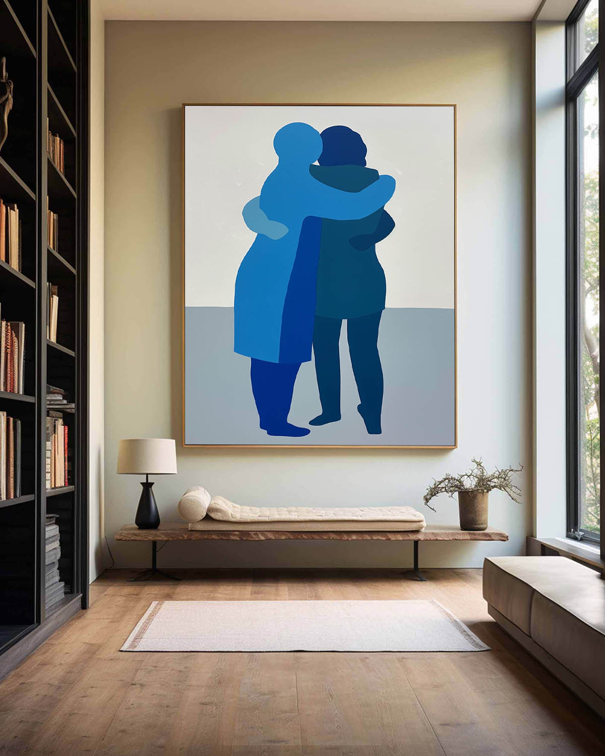 Into Your Arms Modern Figurative Art