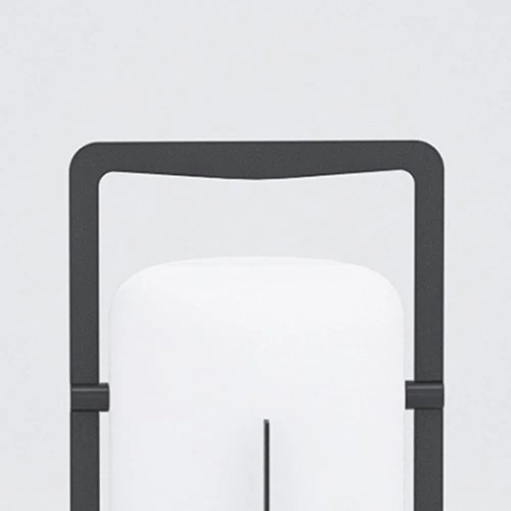 Ray Minimalist Glass/Acrylic Outdoor Landscape Pathway Light, White - Neutralighting