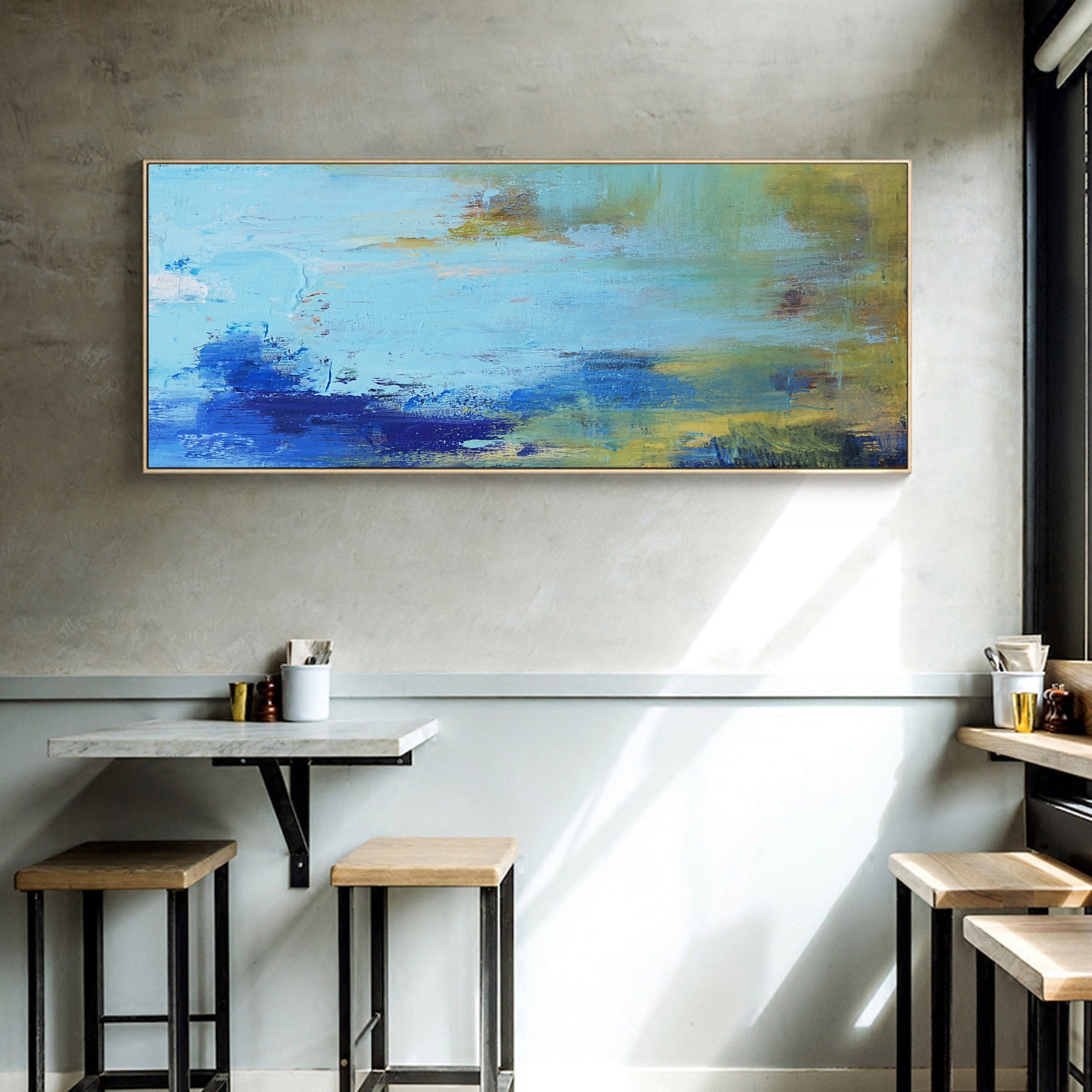 Abstract Seascape  Painting
