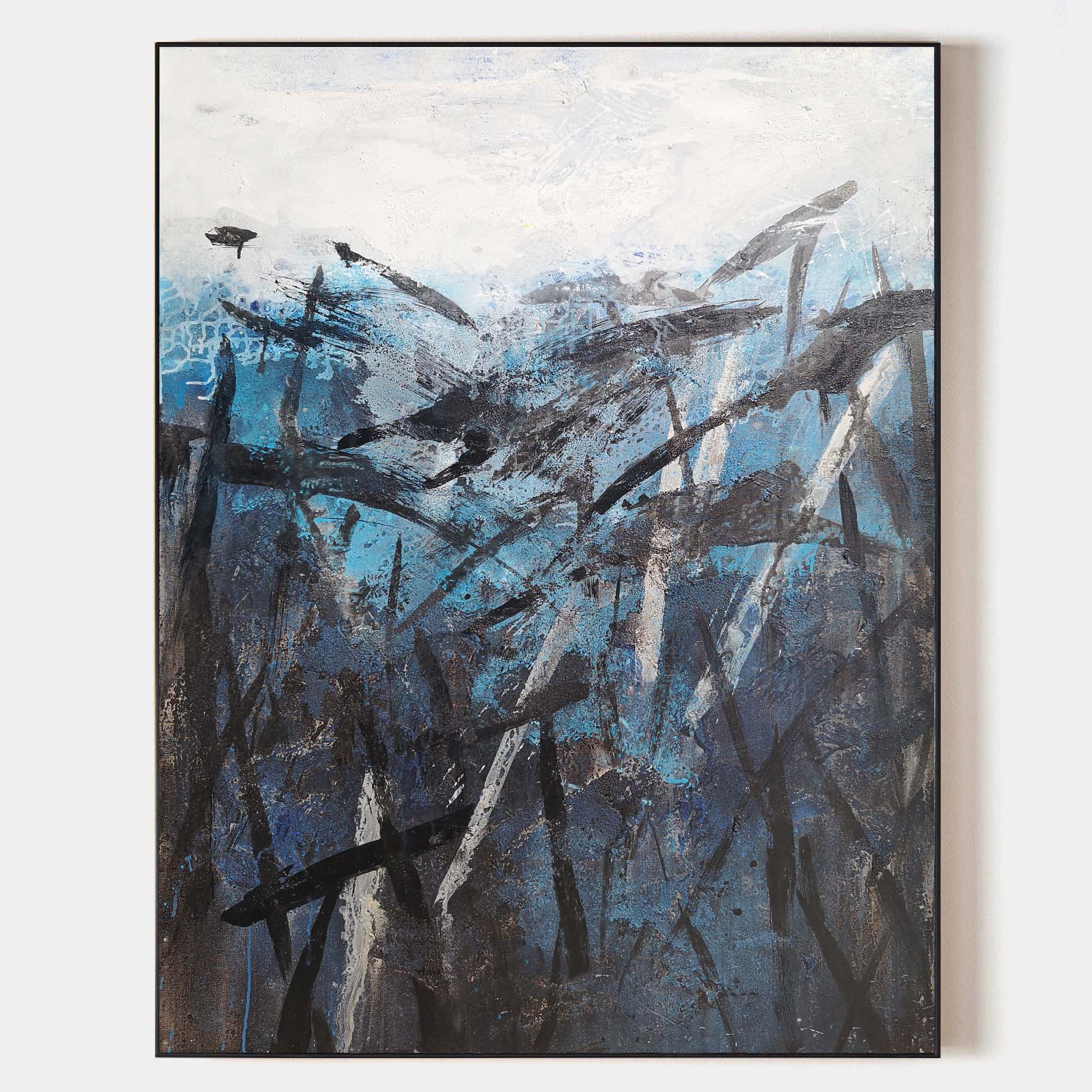 Wave And Ocean Painting #ABSP12