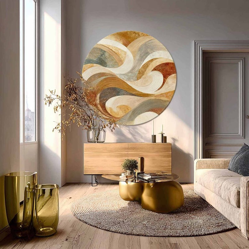 Wall Art Abstract Circle Painting