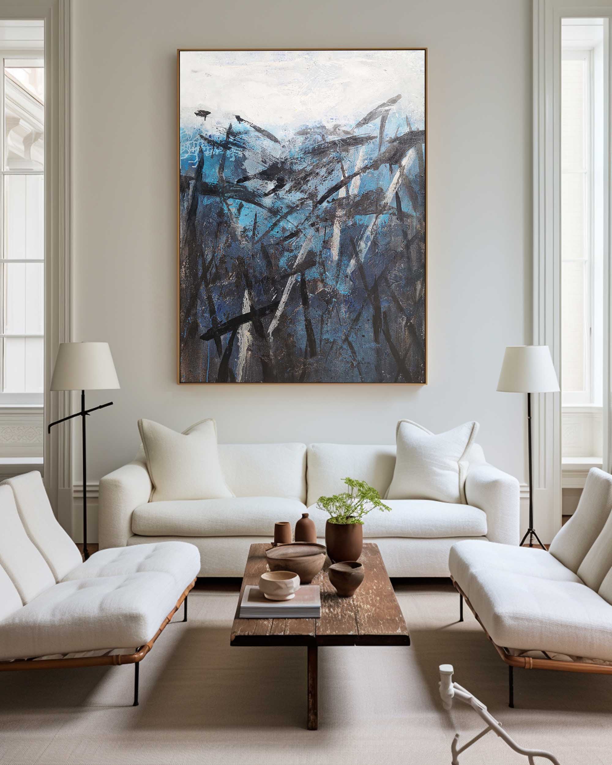 Wave And Ocean Painting #ABSP12