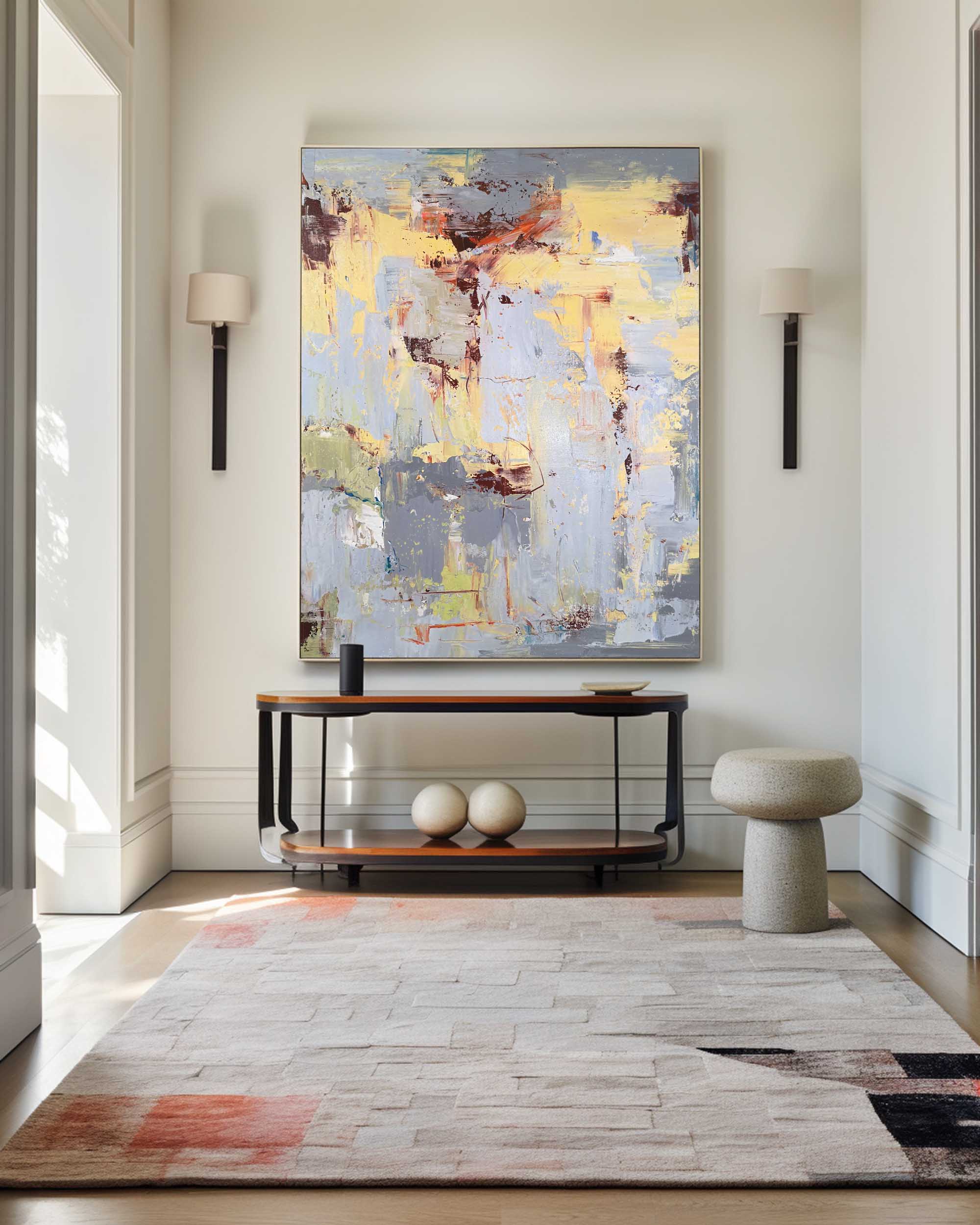 Aveline Abstract Canvas Wall Art