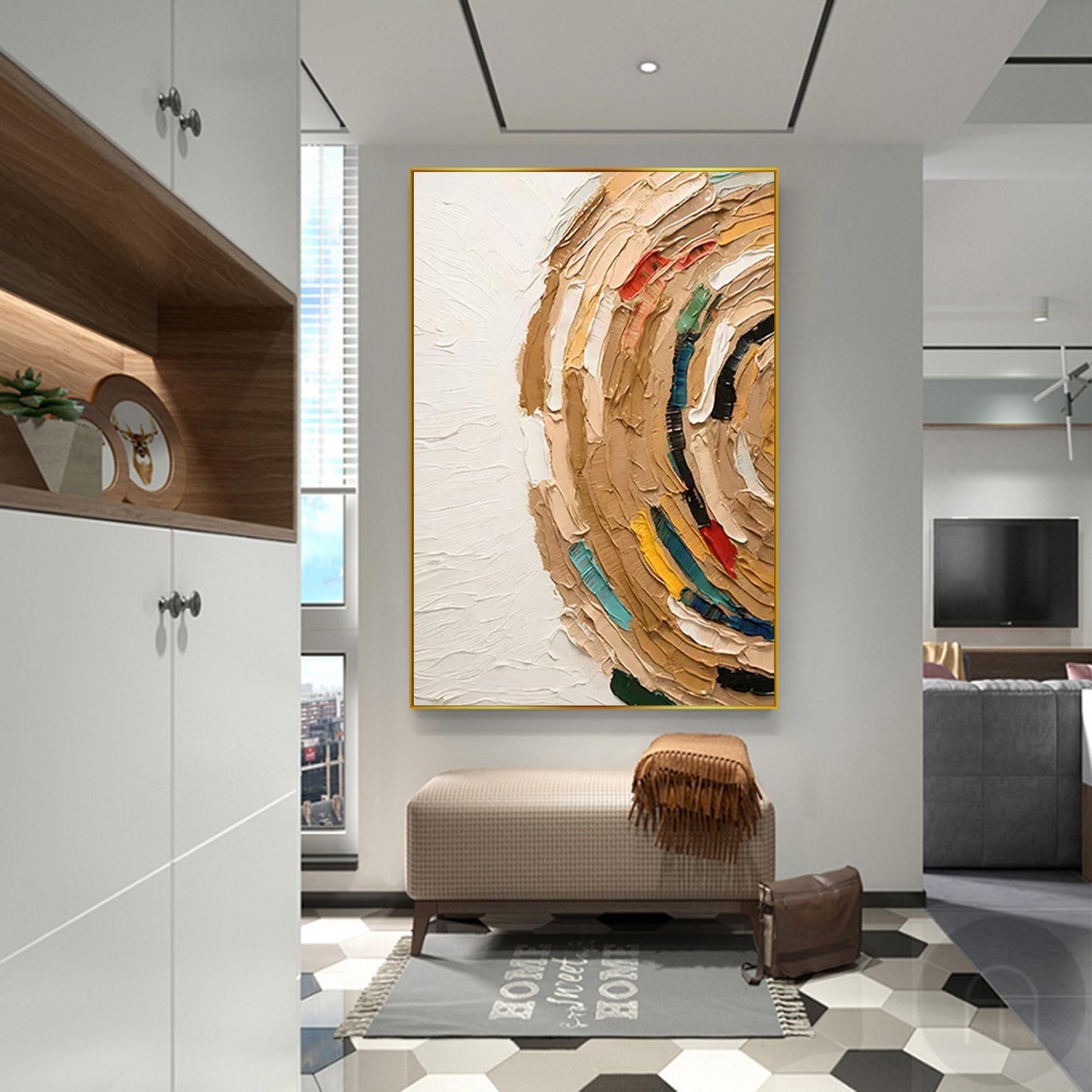 Abstract Canvas Art AB183 - Neutralighting