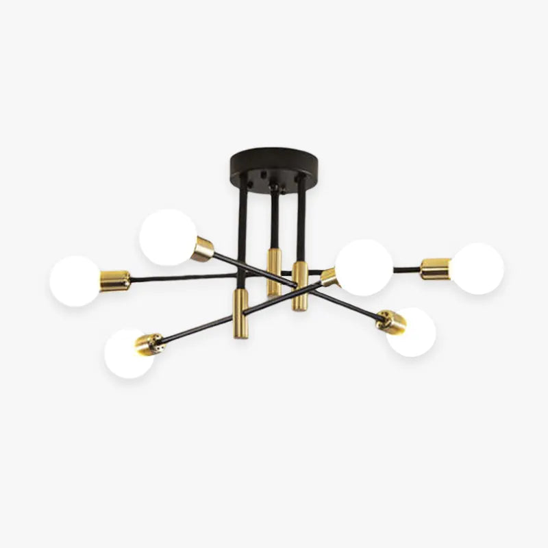Lindsy Retro Satellite Shape Ceiling Light - Neutralighting