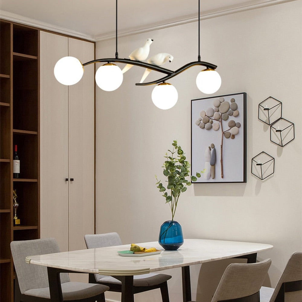 Arisha Mondern Bird Pendant Light, 2 Colour - Neutralighting