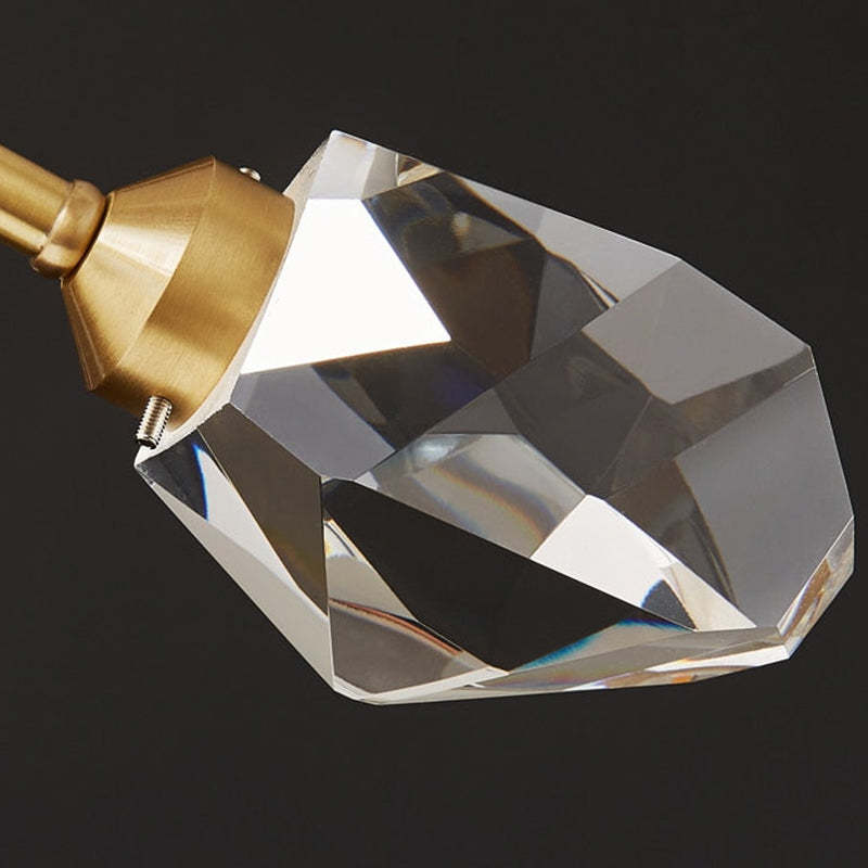 Kristy Luxurious Crystal Chandelier Living Room Golden - Neutralighting