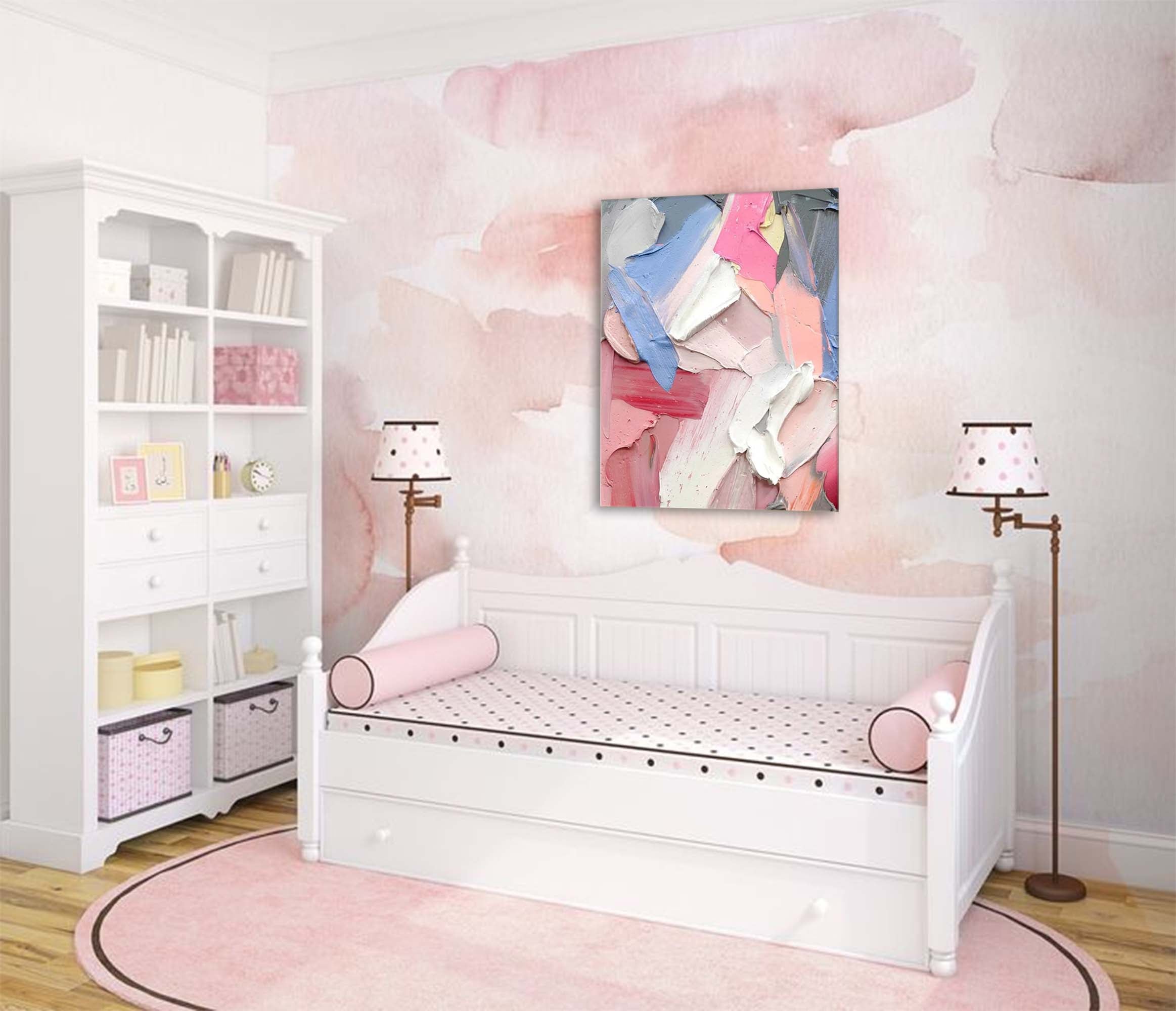 Wall Art Abstract Soft Impasto Contemporary