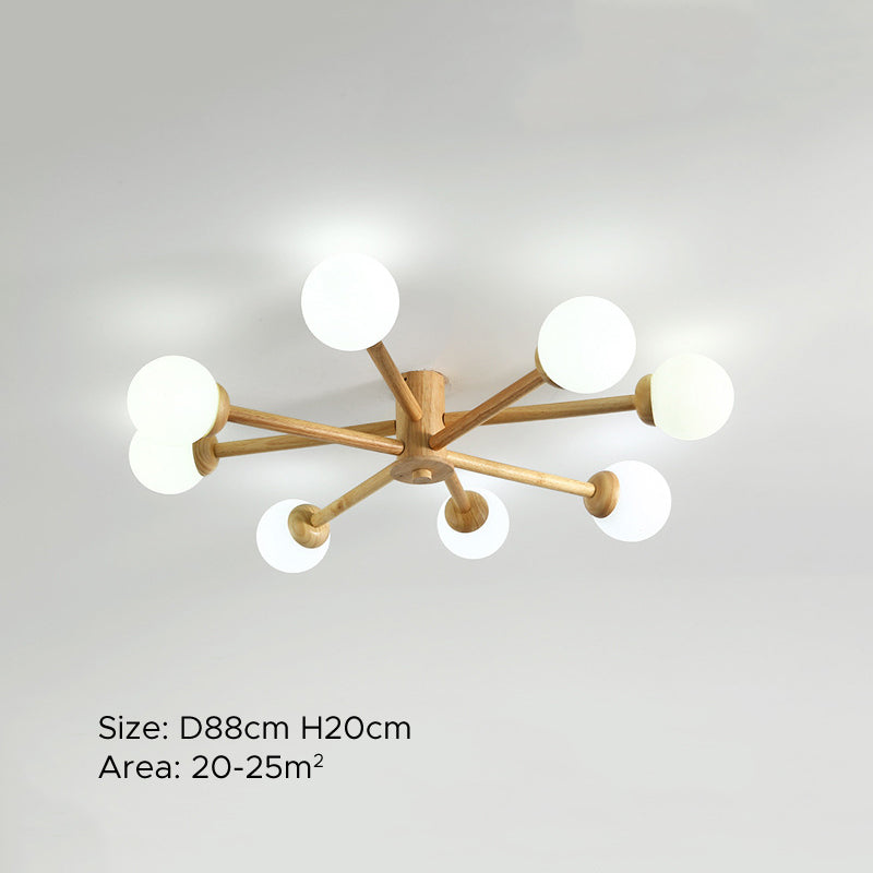 Muto Ceiling Light, Dimmable 6/8 Head - Neutralighting