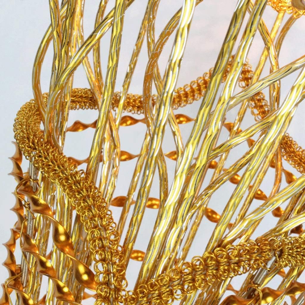 Bella Art Deco Vase Gold Metal Floor Lamp, Living Room - Neutralighting