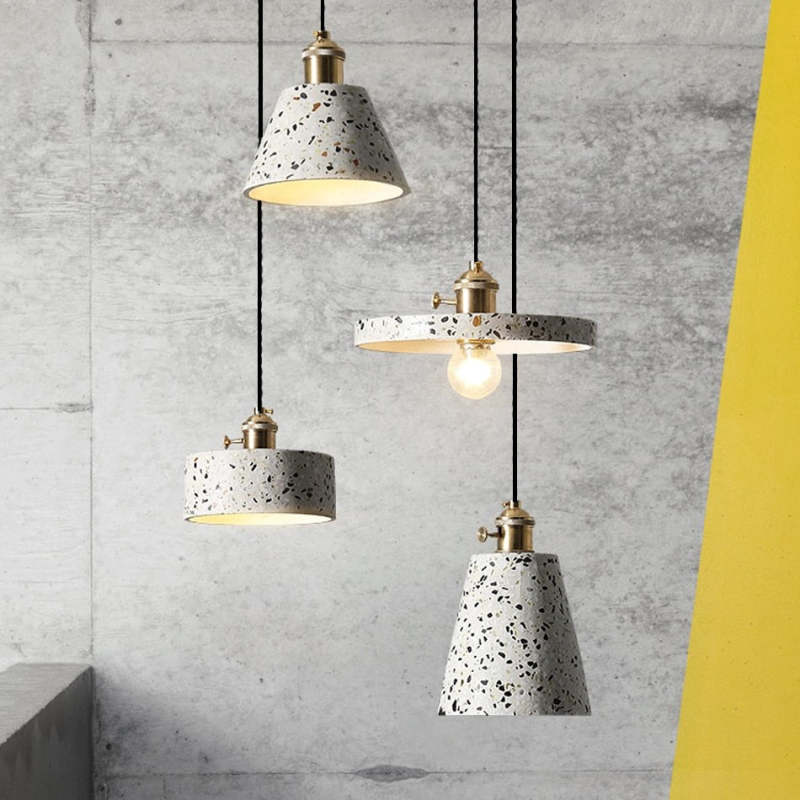 Aria Modern Stone Pendant Light, 5 Style - Neutralighting
