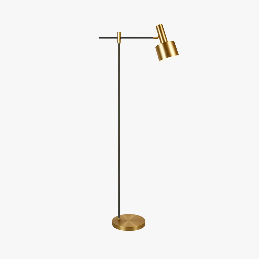 Valentina Arc Floor Lamp, Frosted Glass & Metal - Neutralighting