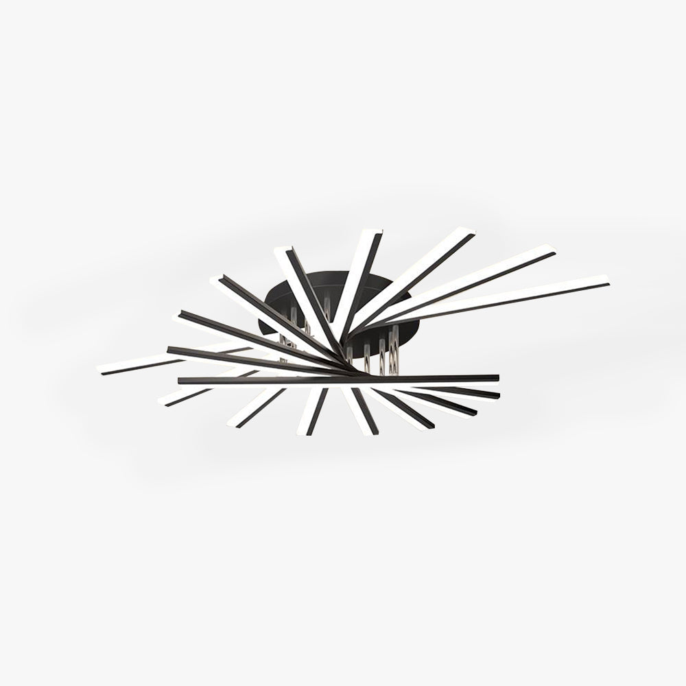 Arisha Linear Flush Mount Ceiling Light, 4 Colour - Neutralighting
