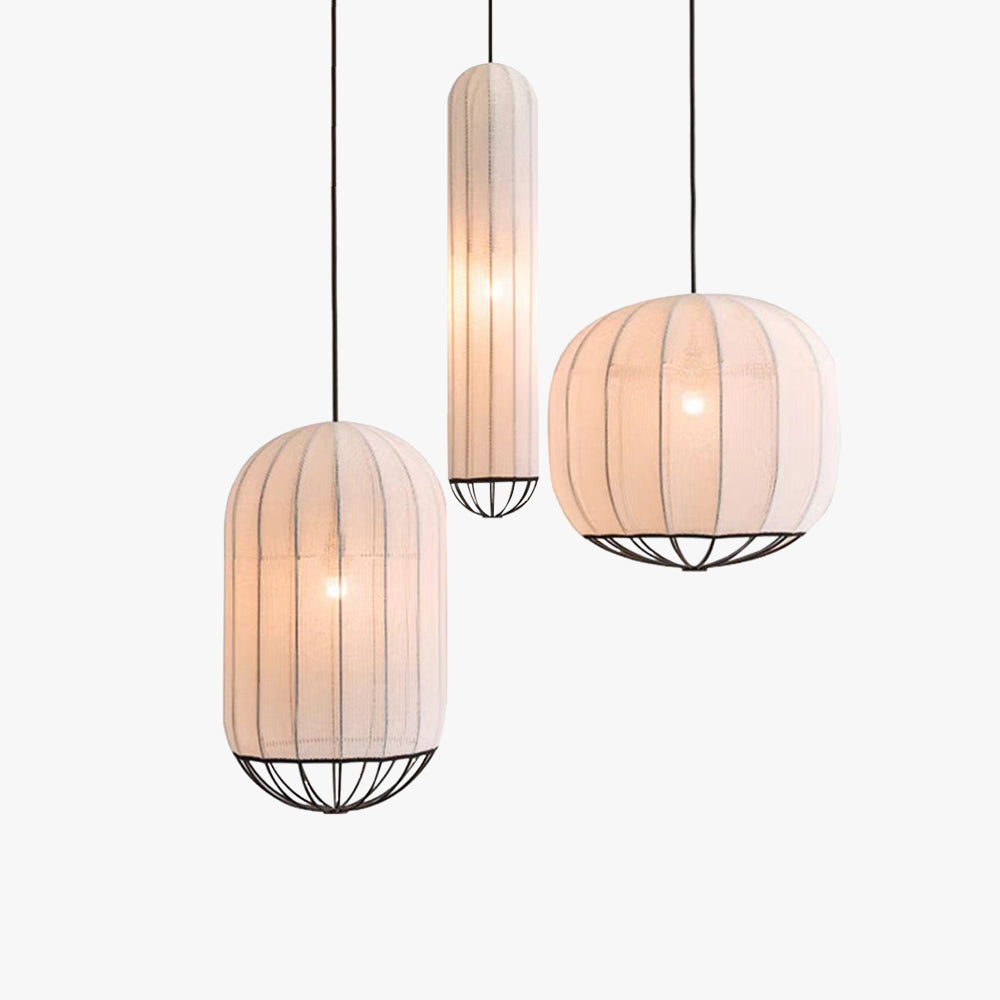 Ritta Pendant Light, Fabric