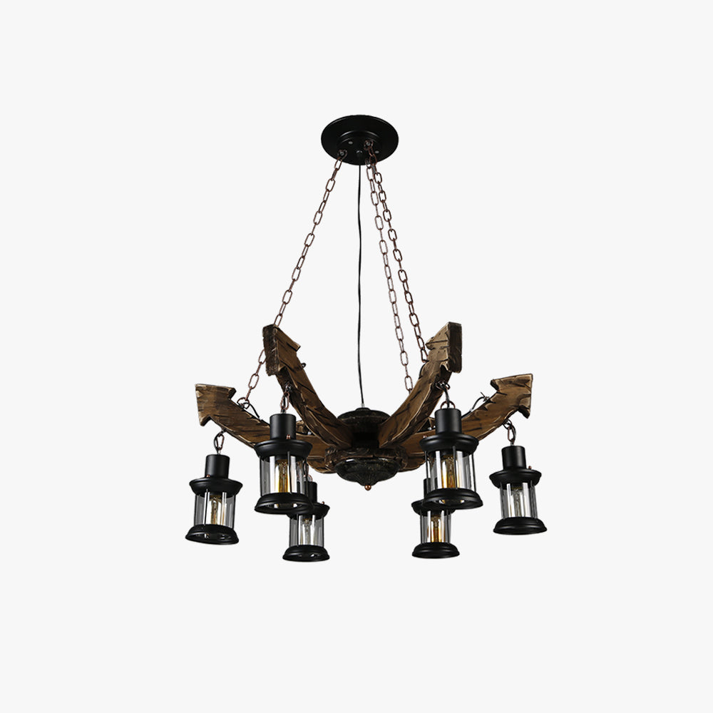 Epoch Pendant Light Mid Century/Modern, Metal/Wood, Dining Room - Neutralighting