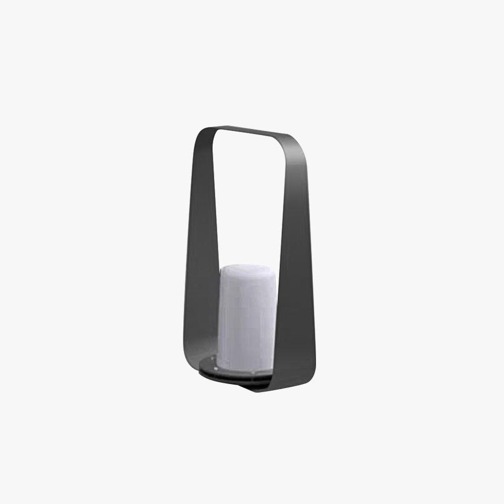 Ray Minimalist Portable Rechargeable Lamp de Table, Coffee/Grey - Neutralighting