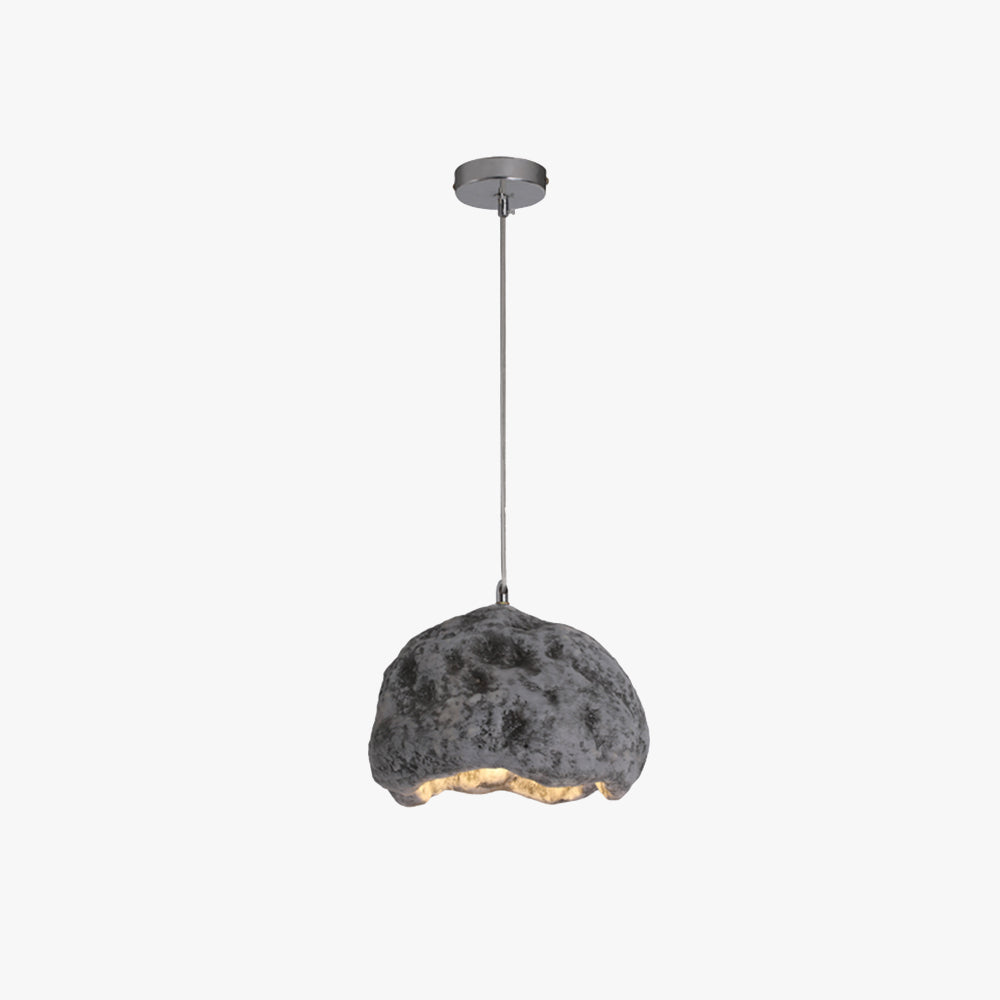 Avi Wabi Sabi Irregular Shape Resin Pendant Light, 3 Color - Neutralighting