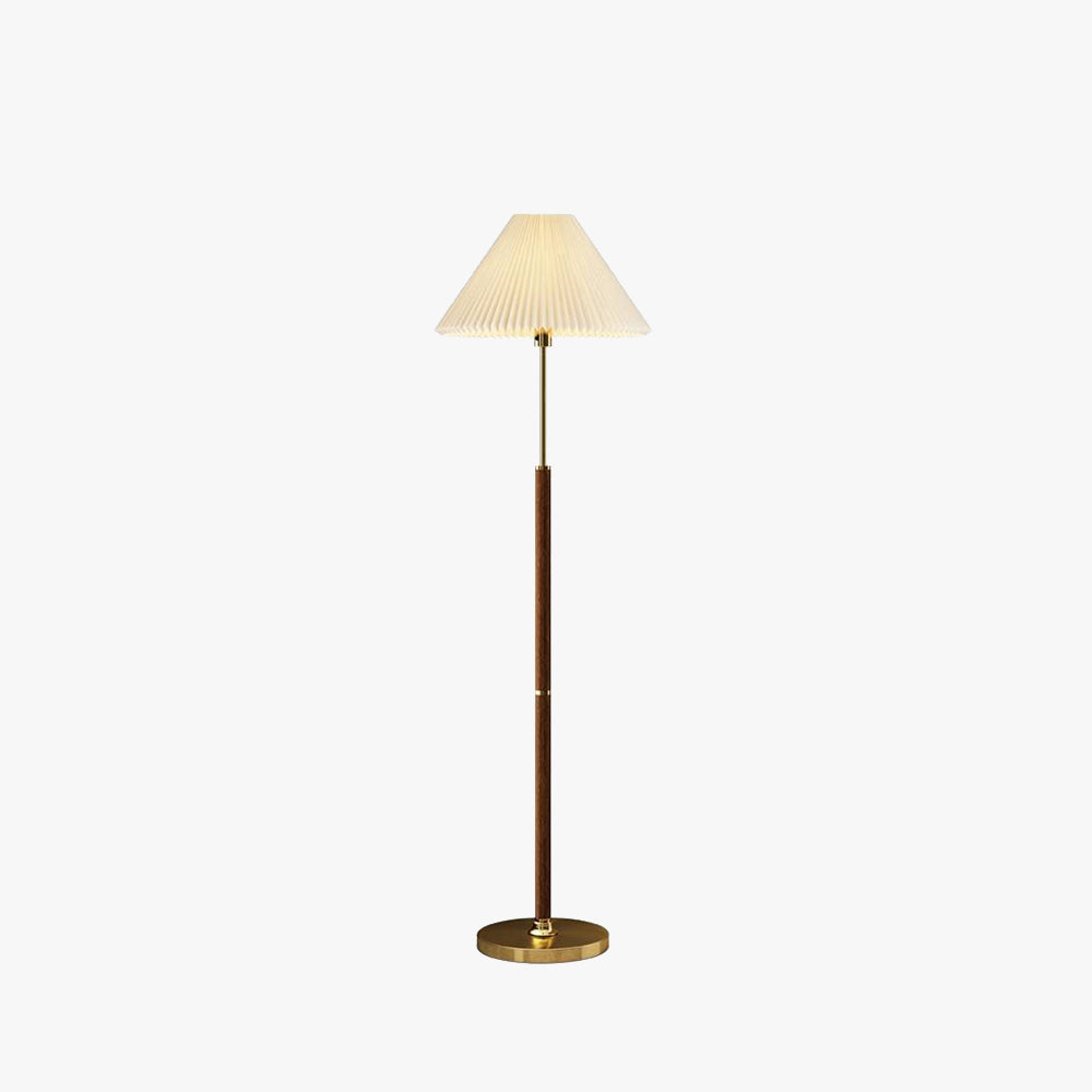 Ozawa Pleated Floor Lamp, 2 Colour - Neutralighting