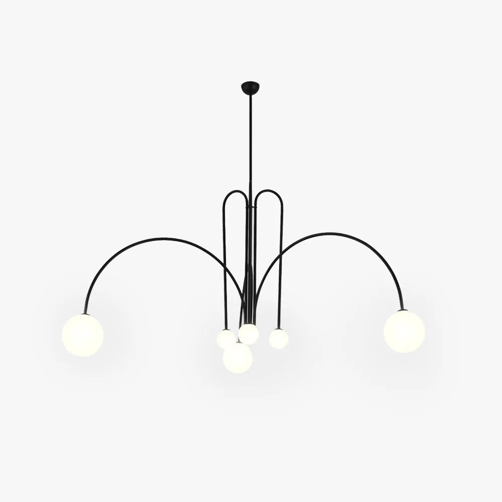 Monica Pendant Light Double Layer Glass Bubble