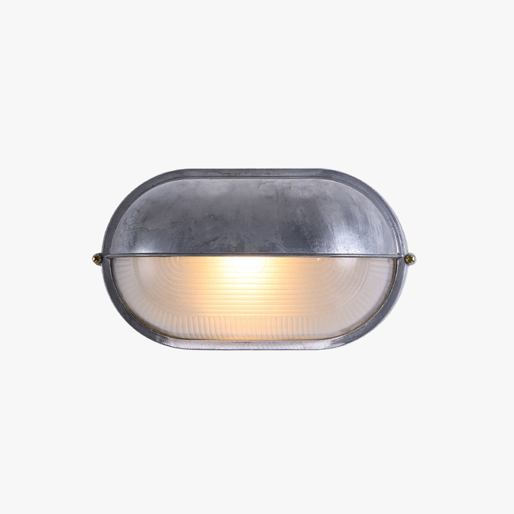 Vorn Modern Round/Ellipse Outdoor Waterproof Wall Lamp. 2 Colors - Neutralighting