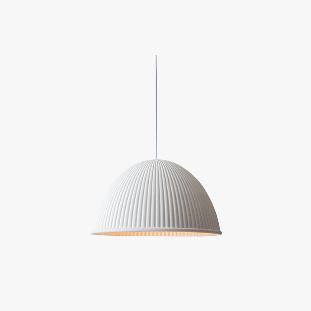 Valentina Modern Semi Resin Pendant Light, Grey/Black/White - Neutralighting