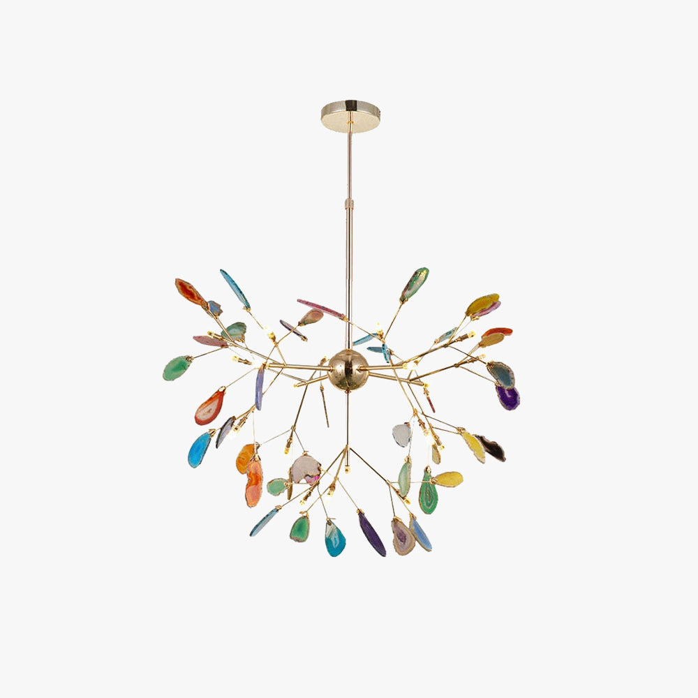 Arisha Flower Branch Semi-flush Mount Ceiling Light, 4 Colour - Neutralighting