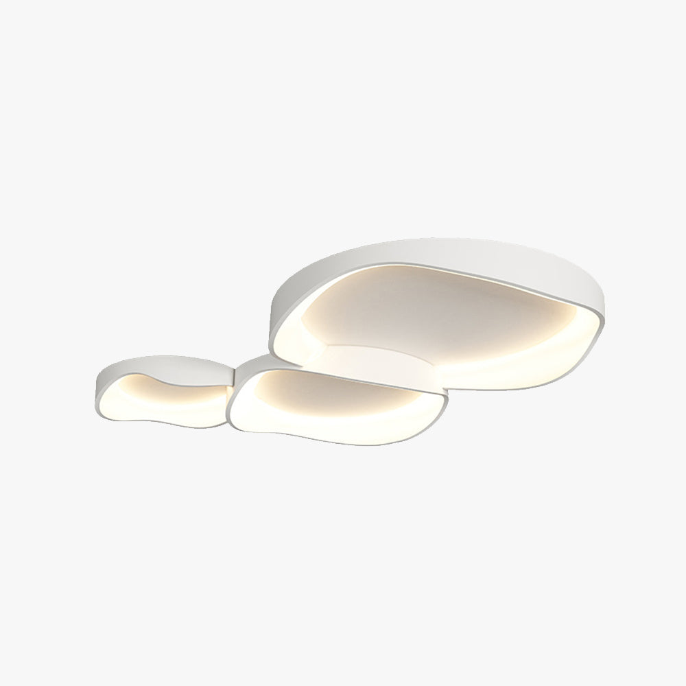 Arisha Modern Wave Flush Mount Ceiling Light - Neutralighting