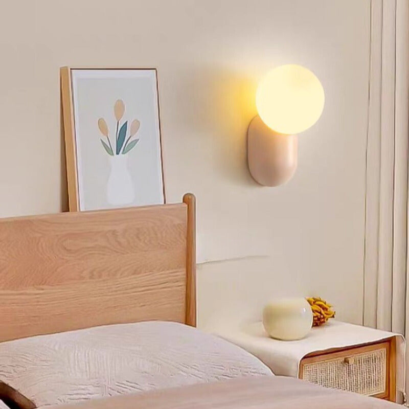 Valentina Modern LED Indoor Wall Lamp Lovely Resin Glass Bedroom/Living Room - Neutralighting