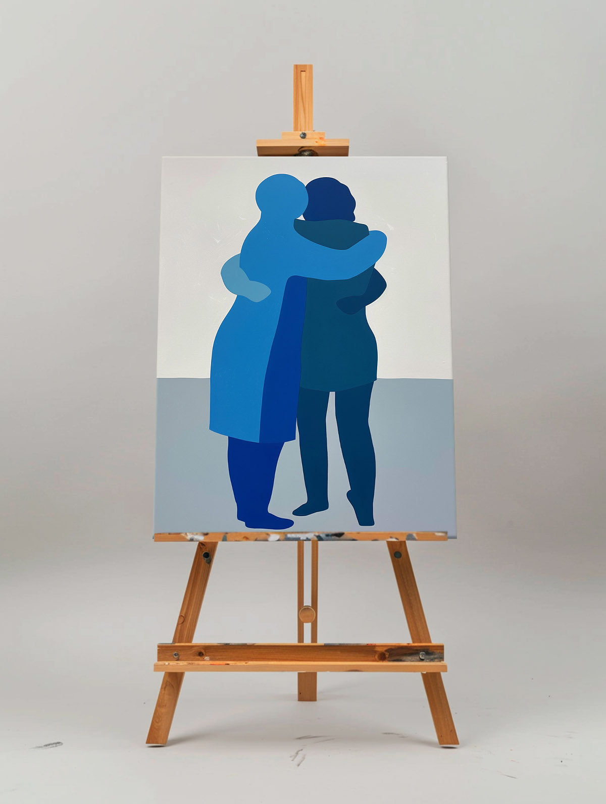 Into Your Arms Modern Figurative Art