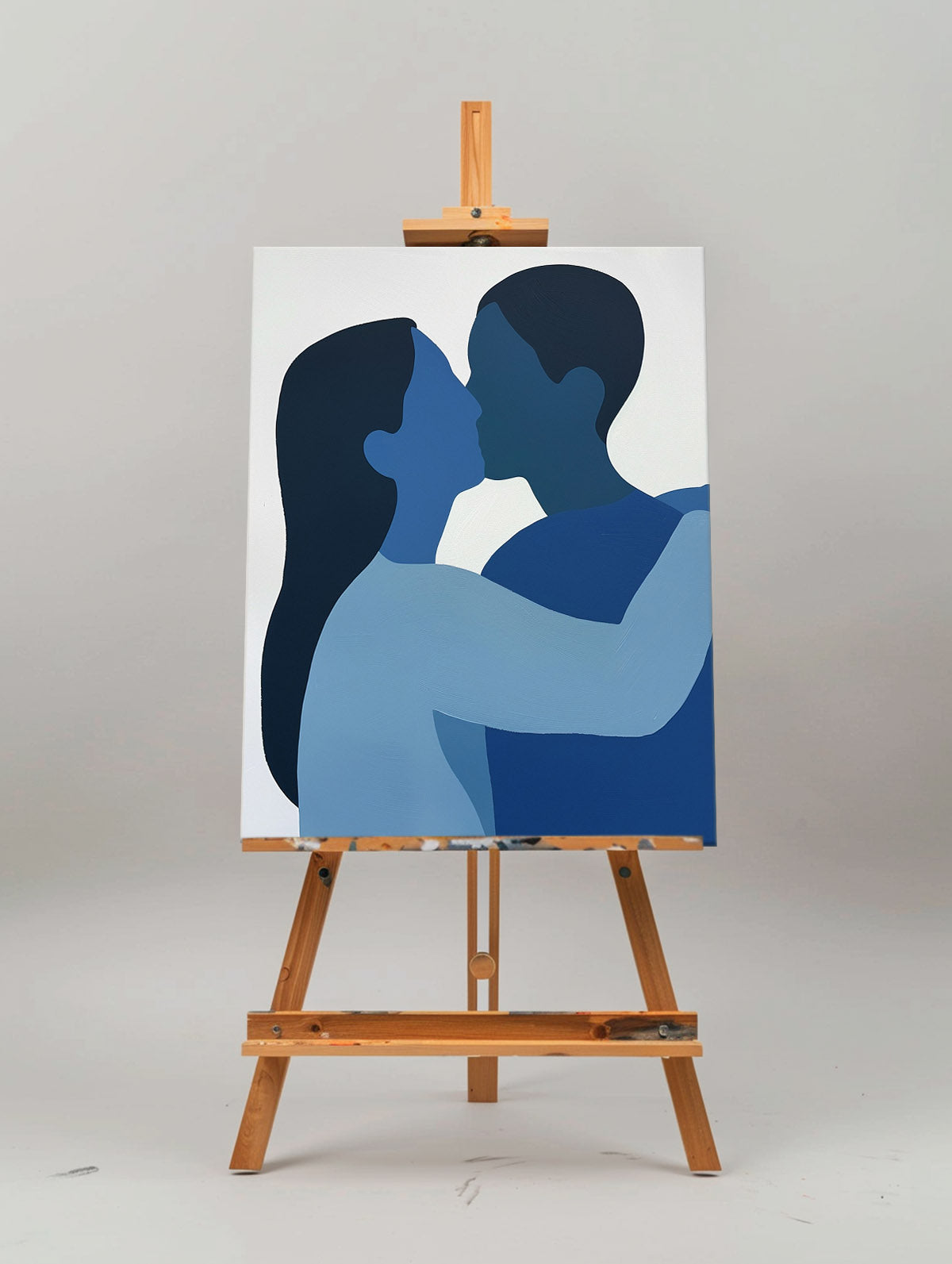 Blue Hour Intimacy Figurative Art